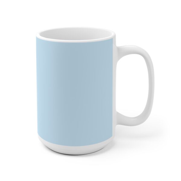 Pale Blue Ceramic Mug For Coffee