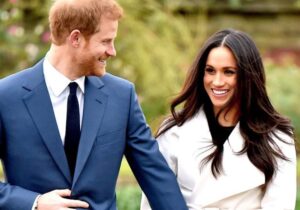 A Portrait of Prince Harry and Meghan Markle