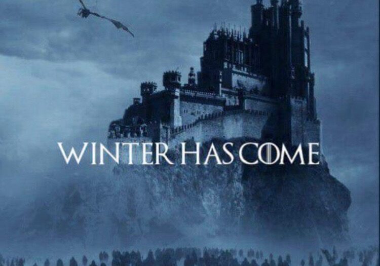 Image showing the poster of Winter Has Come